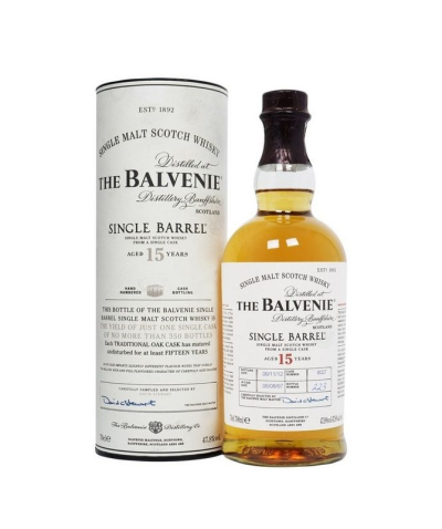 Rượu Balvenie 15 Năm Single Barrel