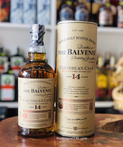 Rượu Balvenie 14 năm Caribbean Cask