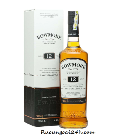 Rượu Bowmore 12 Year Old