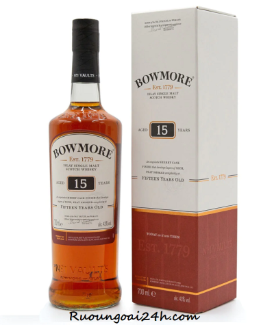 Rượu Bowmore 15 Year Old