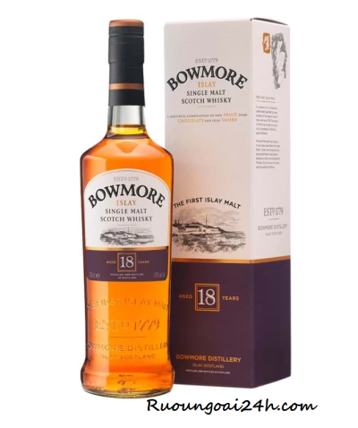 Rượu Bowmore 18 Year Old