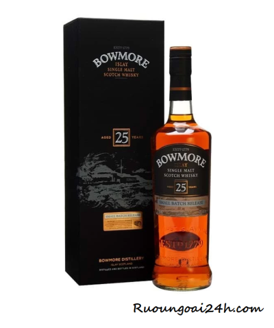 Rượu Bowmore 25 Year Old