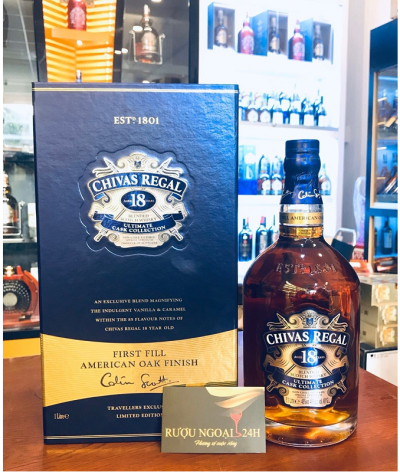 Rượu Chivas 18 Ultimate Cask Collection American Oak