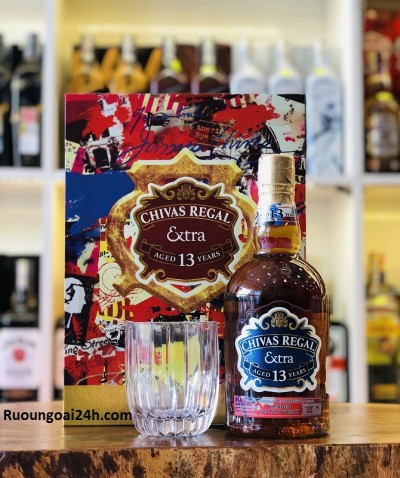 Rượu Chivas Regal Extra 13 hộp quà Tết