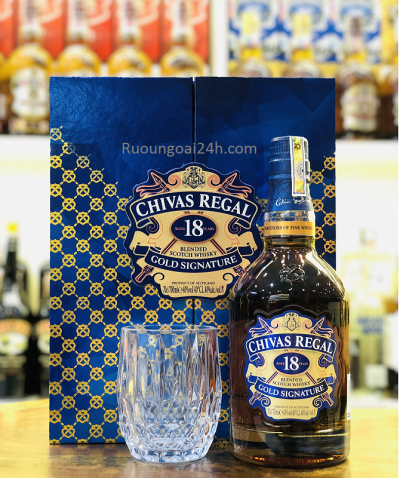 Rượu Chivas 18 Gold Regal hộp quà Tết (mới)