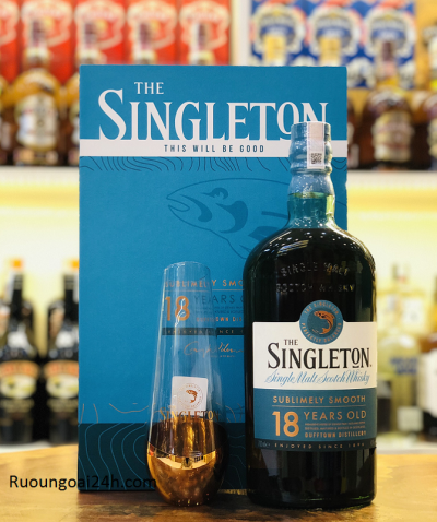 Rượu Singleton 18 năm hộp quà tết