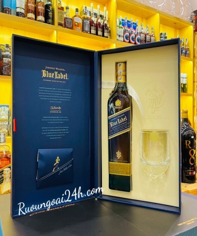 Rượu Johnnie Walker Blue Label - Hộp quà 2022