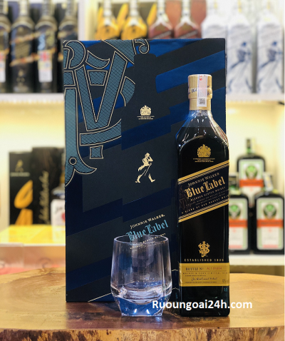 Rượu Johnnie Walker Blue Label hộp quà Tết