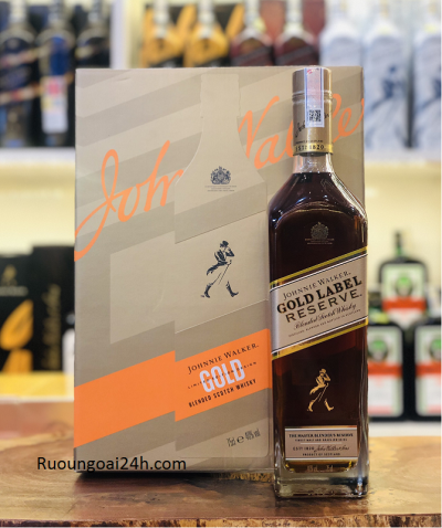 Rượu Johnnie Walker Gold Label hộp quà Tết