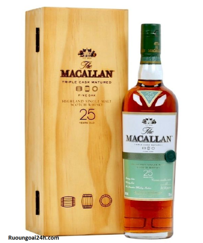 Rượu Macallan 25 Year Old Fine Oak