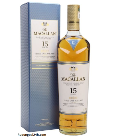 Rượu Macallan 15 Triple Cask