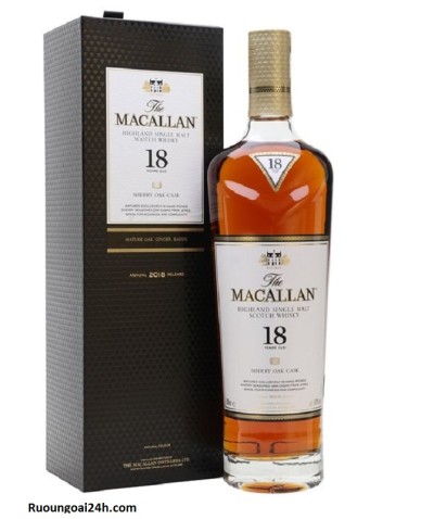 Rượu Macallan 18 Year Old Sherry Cask