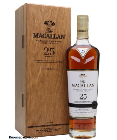 Rượu Macallan 25 Year Old Sherry Cask