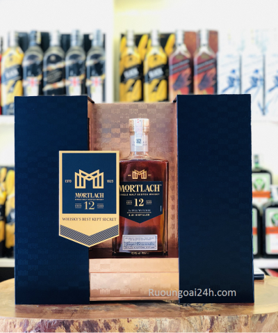 Rượu Mortlach 12 năm hộp quà Tết