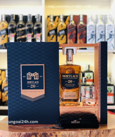 Rượu Mortlach 20 năm hộp quà Tết