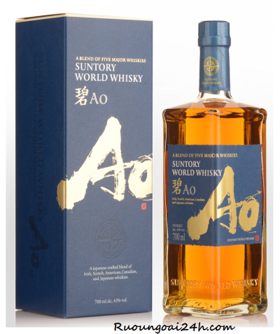 Rượu Suntory World Whisky Ao