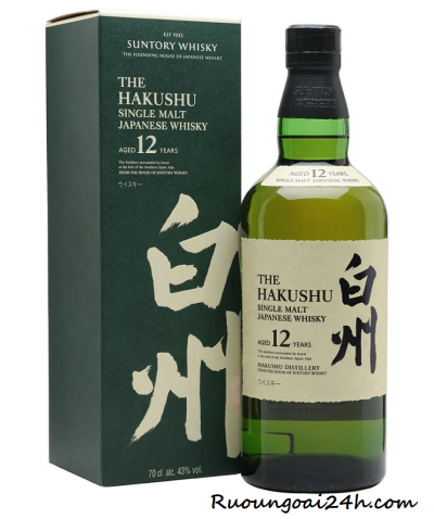 Rượu Hakushu Single Malt 12