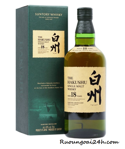 Rượu Hakushu Single Malt 18