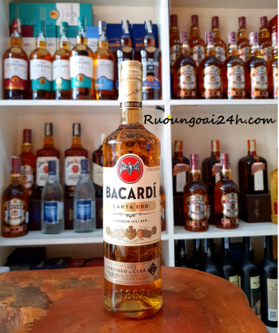 Rượu Bacardi Carta Oro Superior Gold Rum