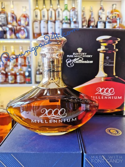 Rượu Suntory Pure Malt 2000 Millennium