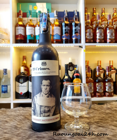 Rượu vang Úc 19 Crimes - 19 Tội Ác Cabernet Sauvignon