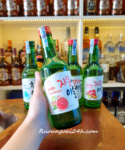 Rượu Soju Jinro Hương Bưởi