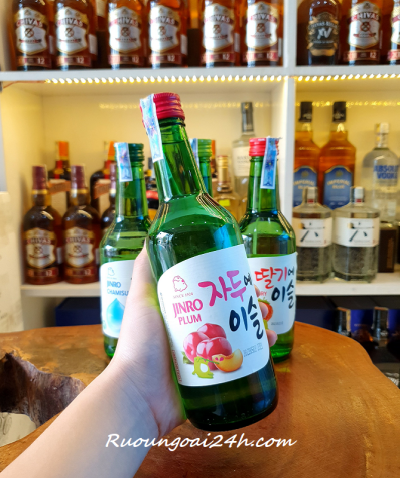 Rượu Soju Jinro Vị Trái Mận