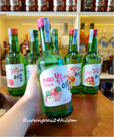 Rượu Soju Jinro Peach Đào