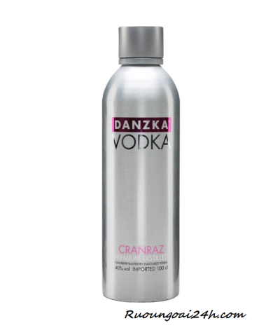 Rượu Vodka Danzka Cranraz