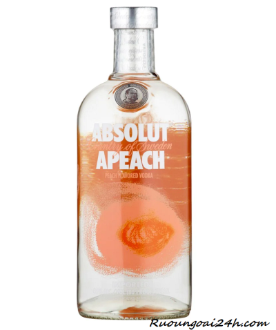 Rượu Vodka Absolut Apeach