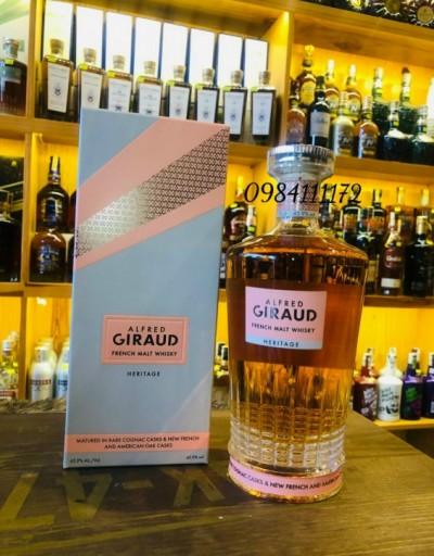 Rượu Alfred Giraud Heritage French Malt Whisky